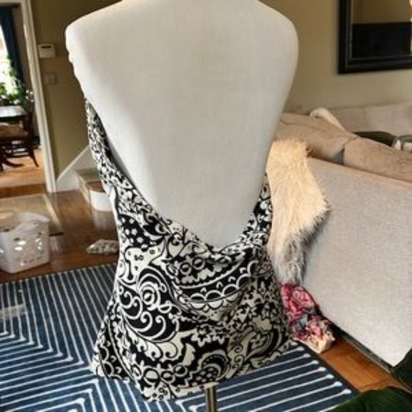 Express 93% silk, black and cream, hotter medium M - Picture 5 of 5